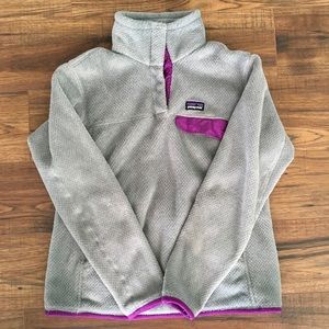 Patagonia Gray Women's Re-Tool Snap-T® Fleece